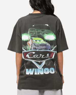 Goat Crew Disney And Pixar Cars Wingo Heavy T-Shirt Black Wash Durable Stitching