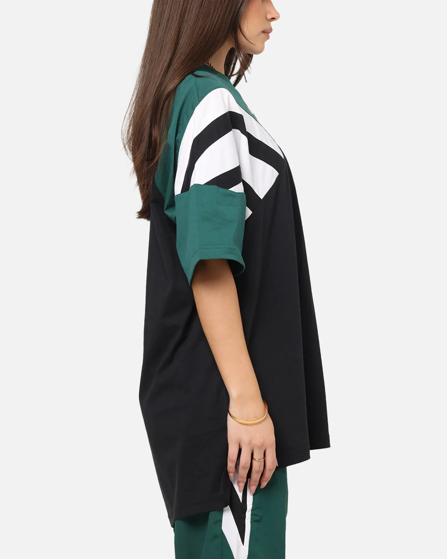 MultipurposeCuffs RecycledBlend Adidas Archive Cutline T-Shirt Collegiate Green