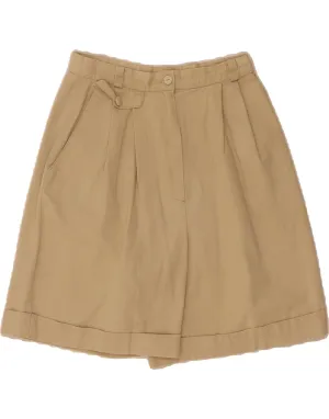 rayon fabric ski wear DOROTHY PERKINS Womens High Waist Chino Shorts UK 12 Medium W26  Beige