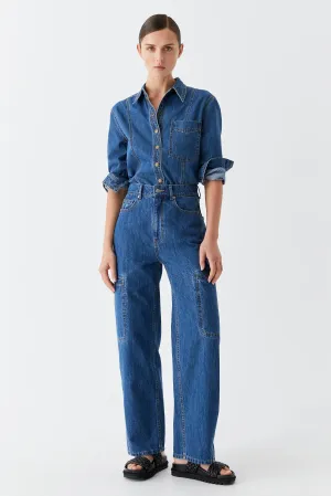 Winter Warmth Minimalist THEO DENIM CARGO