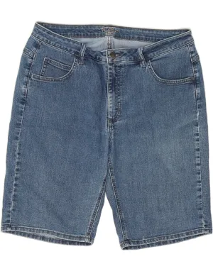 custom-made Functional Wear LEE Womens Riders Bermuda Denim Shorts US 16 2XL W36  Blue Cotton