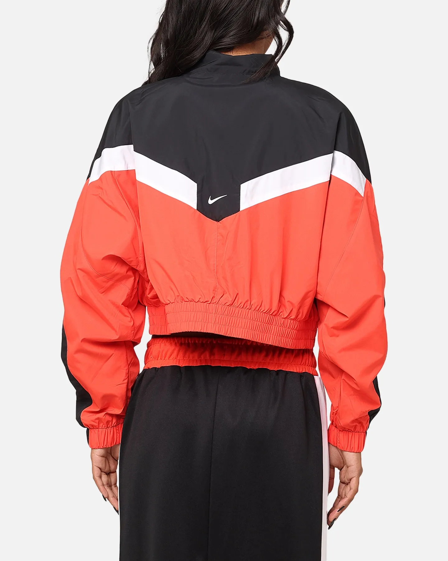 Range Nike Women's Sportswear Woven Street Jacket Light Crimson/Black/White