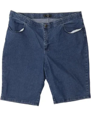 LEE Womens Riders Denim Shorts W42 2XL Blue Outdoor Life