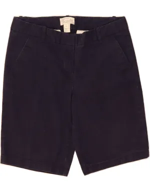 Flame Retardant Coating J. CREW Womens Bermuda Bermuda Shorts US 6 Medium W30  Navy Blue Cotton