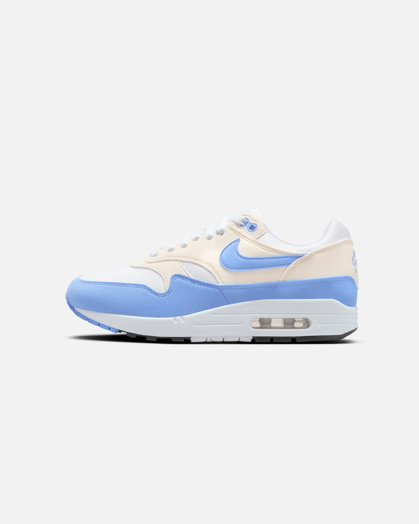 Nike Women's Air Max 1 White/Royal Pulse-Phantom Black Pastel tone Bright tone