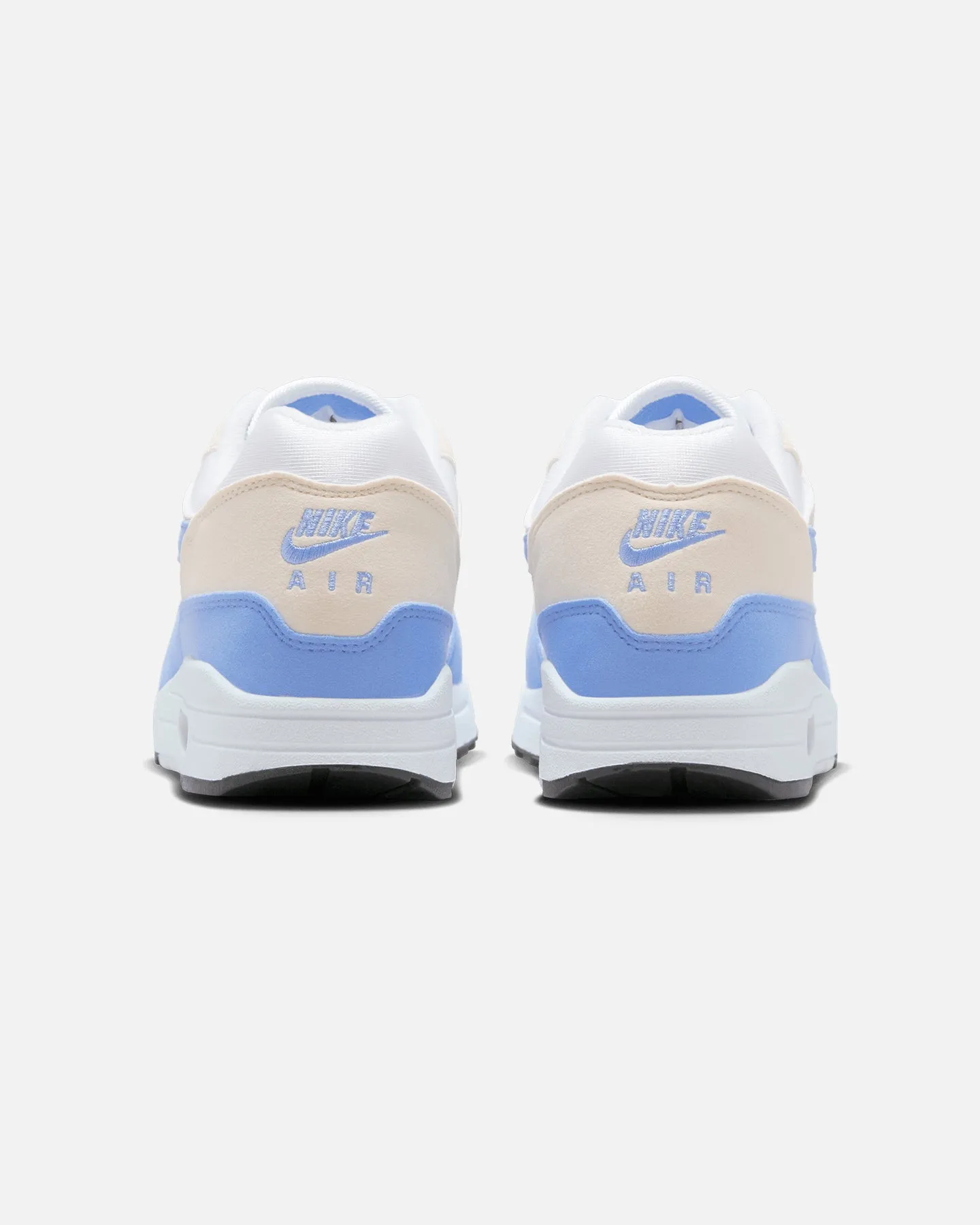 Padded Comfort Wellness Seekers Nike Women's Air Max 1 White/Royal Pulse-Phantom Black