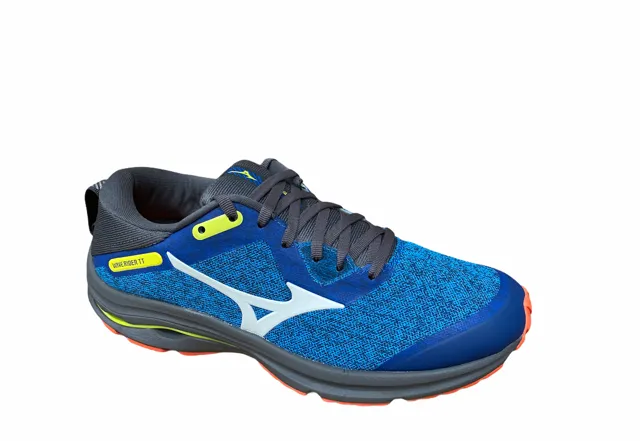 Rebound Enhancement Mizuno scarpa da corsa da uomo Wave Rider TT J1GC203224 blu arancio