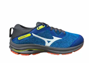 Mizuno scarpa da corsa da uomo Wave Rider TT J1GC203224 blu arancio Performance