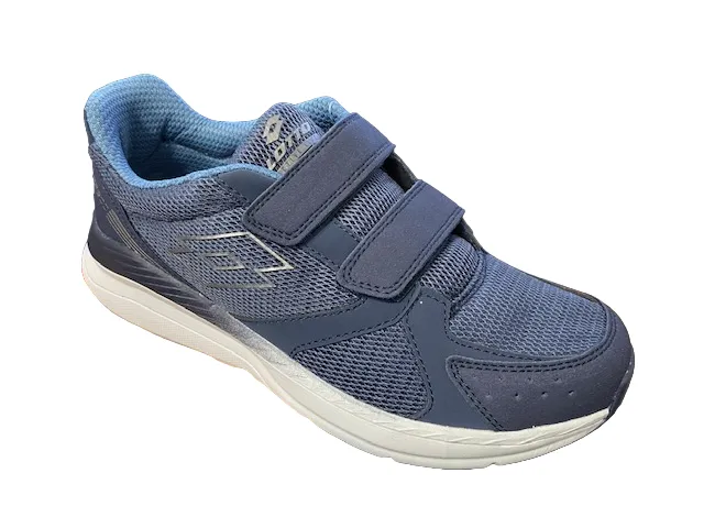Lotto scarpa da ginnastica da uomo con velcro Speedride 601 XIII S 219221 16C blu-grigio Extraordinary design hypoallergenic running wear