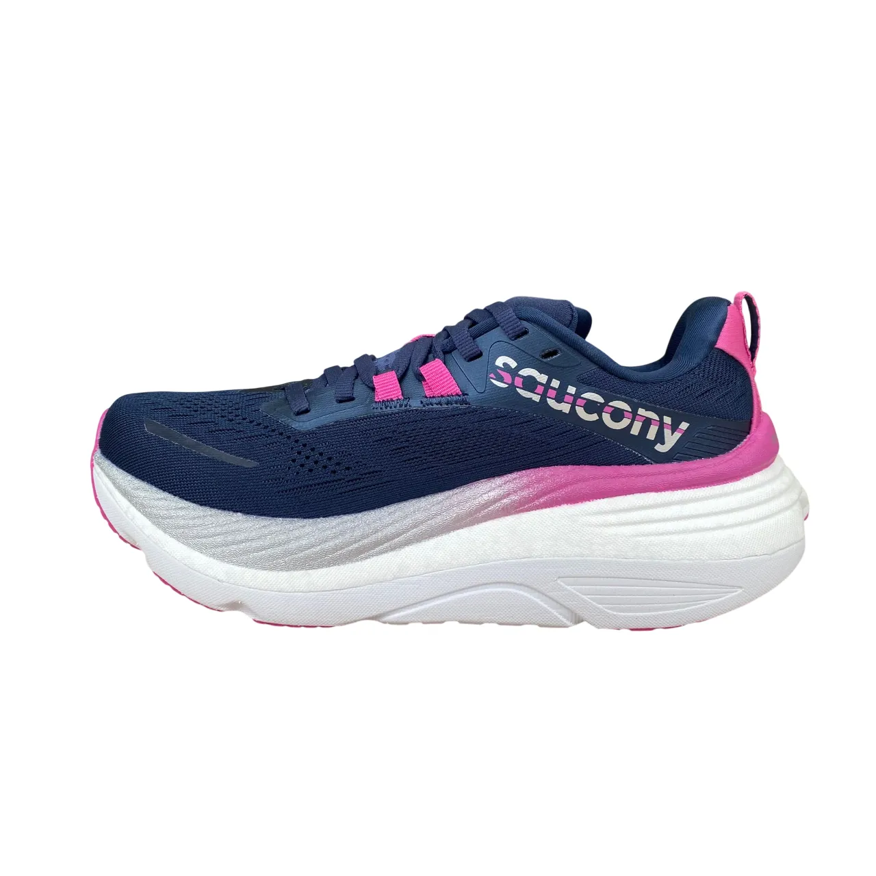 Saucony scarpa da corsa da donna Hurricane 24 S10933-161 blu-fucsia Anti-microbial