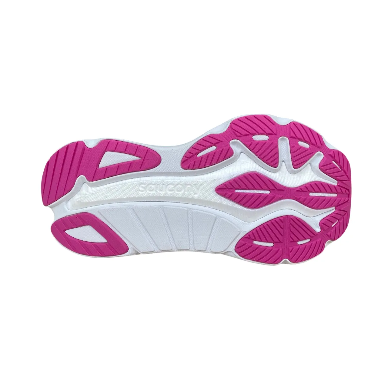 Saucony scarpa da corsa da donna Hurricane 24 S10933-161 blu-fucsia Cushioned heel Breathable Sole