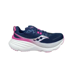 Saucony scarpa da corsa da donna Hurricane 24 S10933-161 blu-fucsia beginner - friendly running shoes