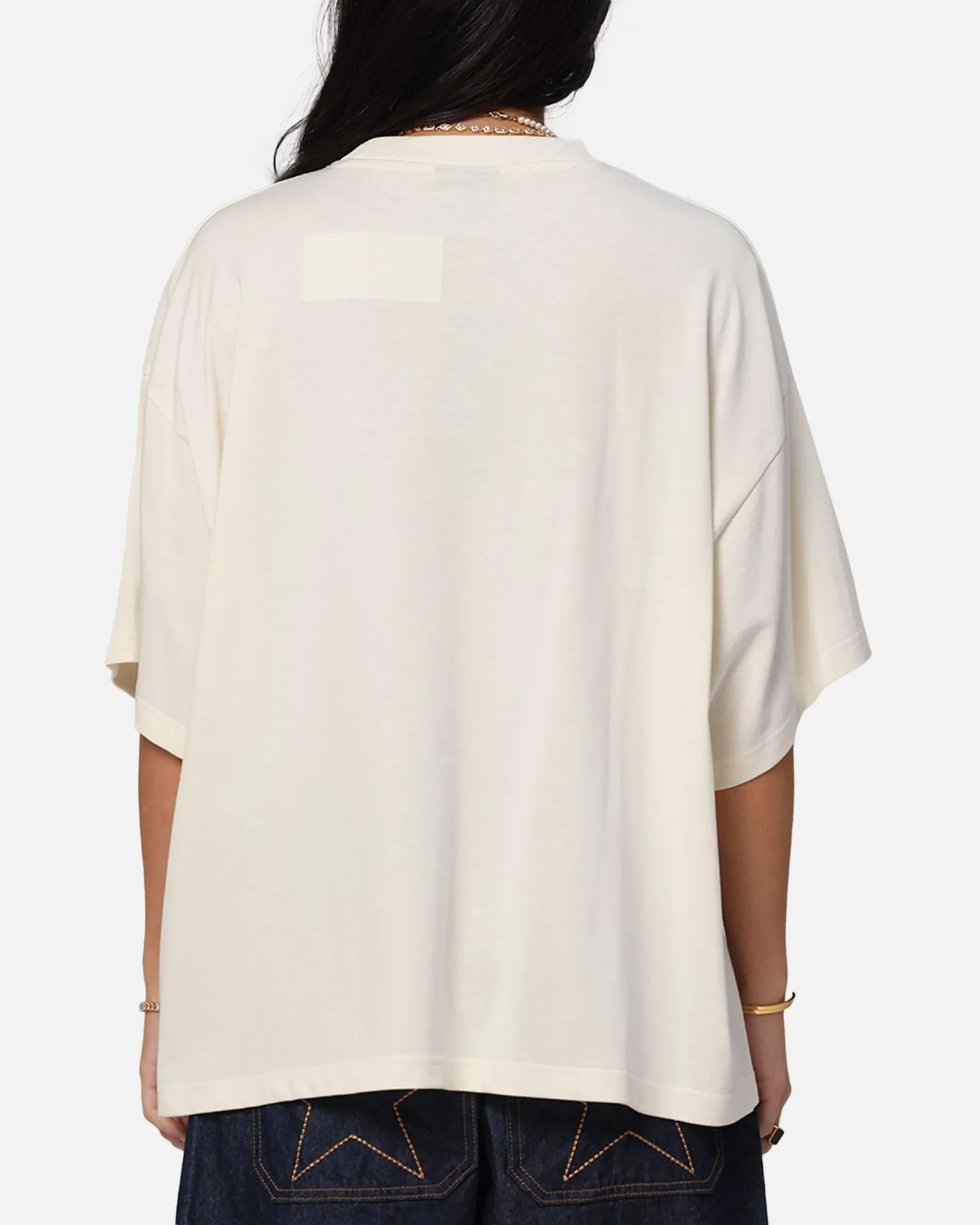 Modern innovation Loiter Arch Premium Boxy T-Shirt Off White