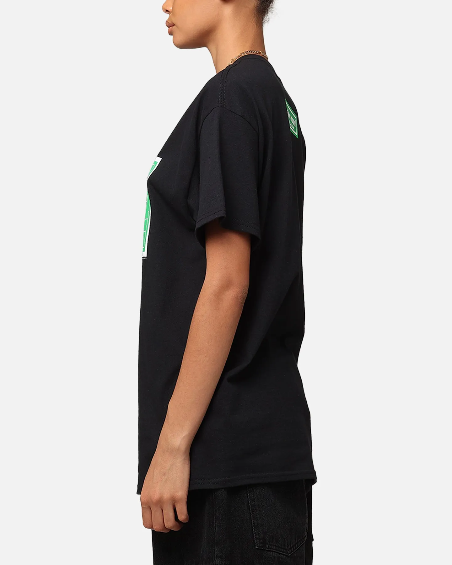 Oasis Maine Road T-Shirt Black Trendy Comfort Wear Casual Comfort Top