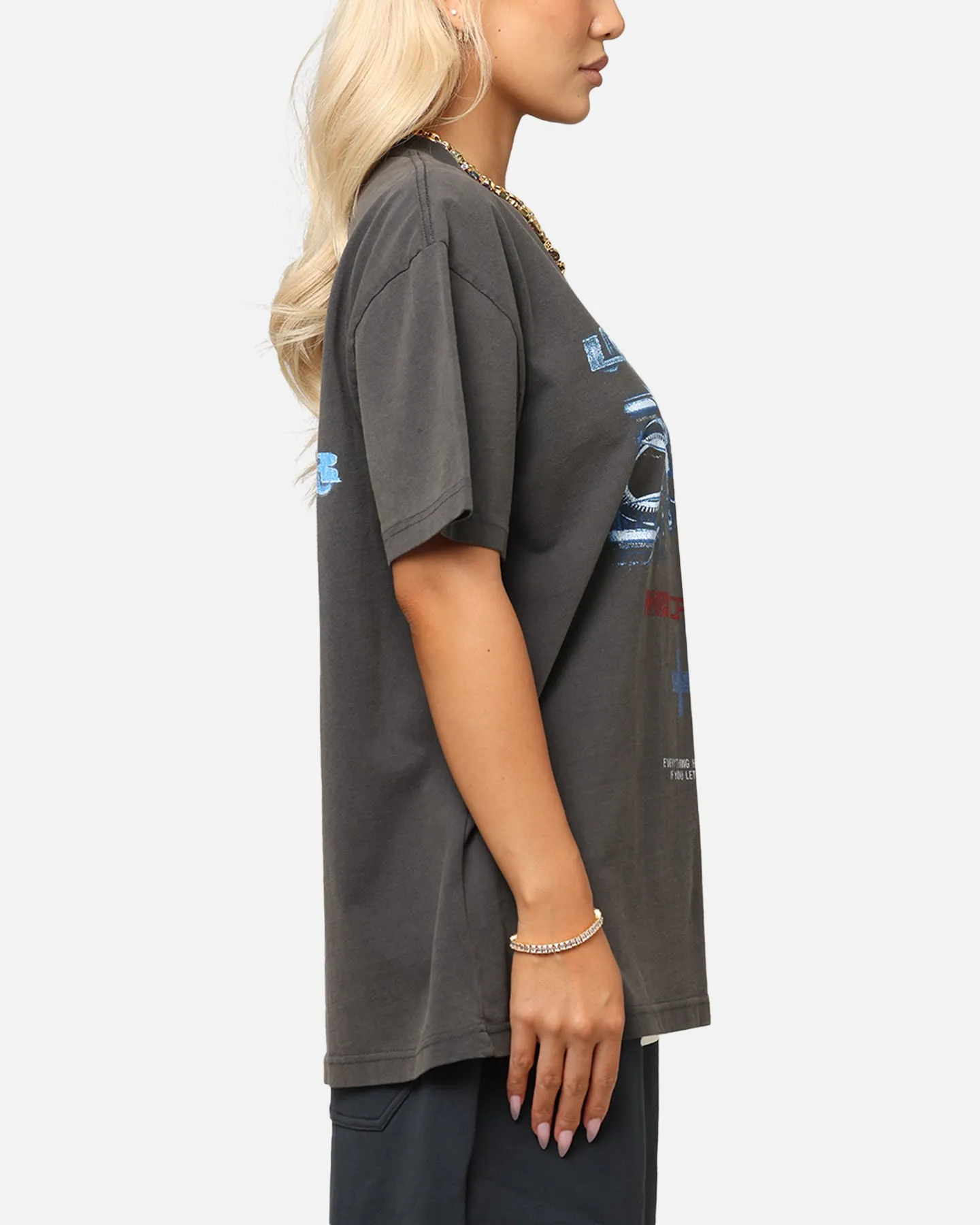 Loiter Void Vintage T-Shirt Black Wash Subtle Details Practical Design