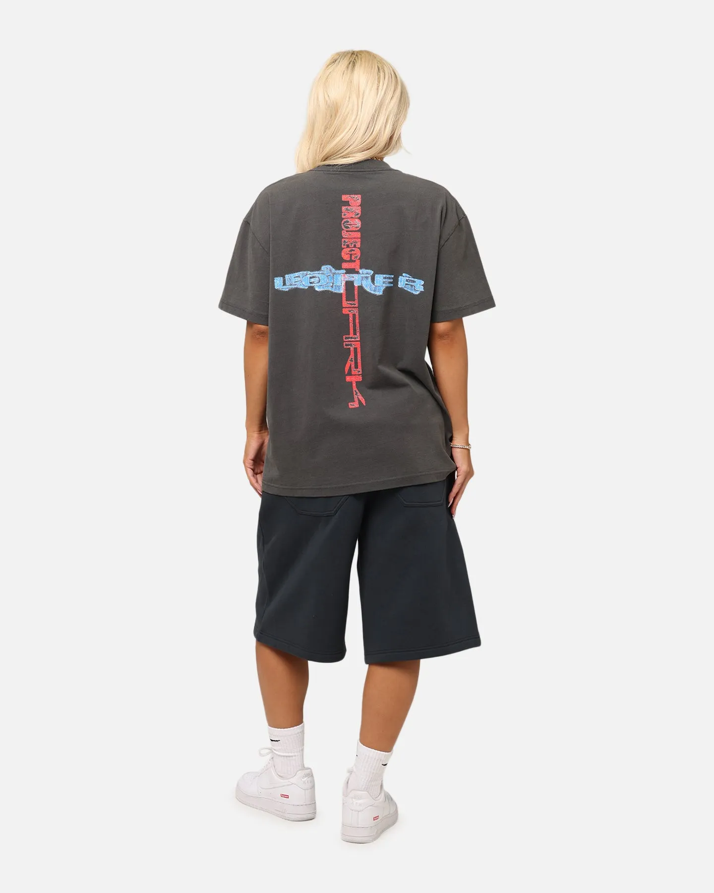 Adult Wear Loiter Void Vintage T-Shirt Black Wash