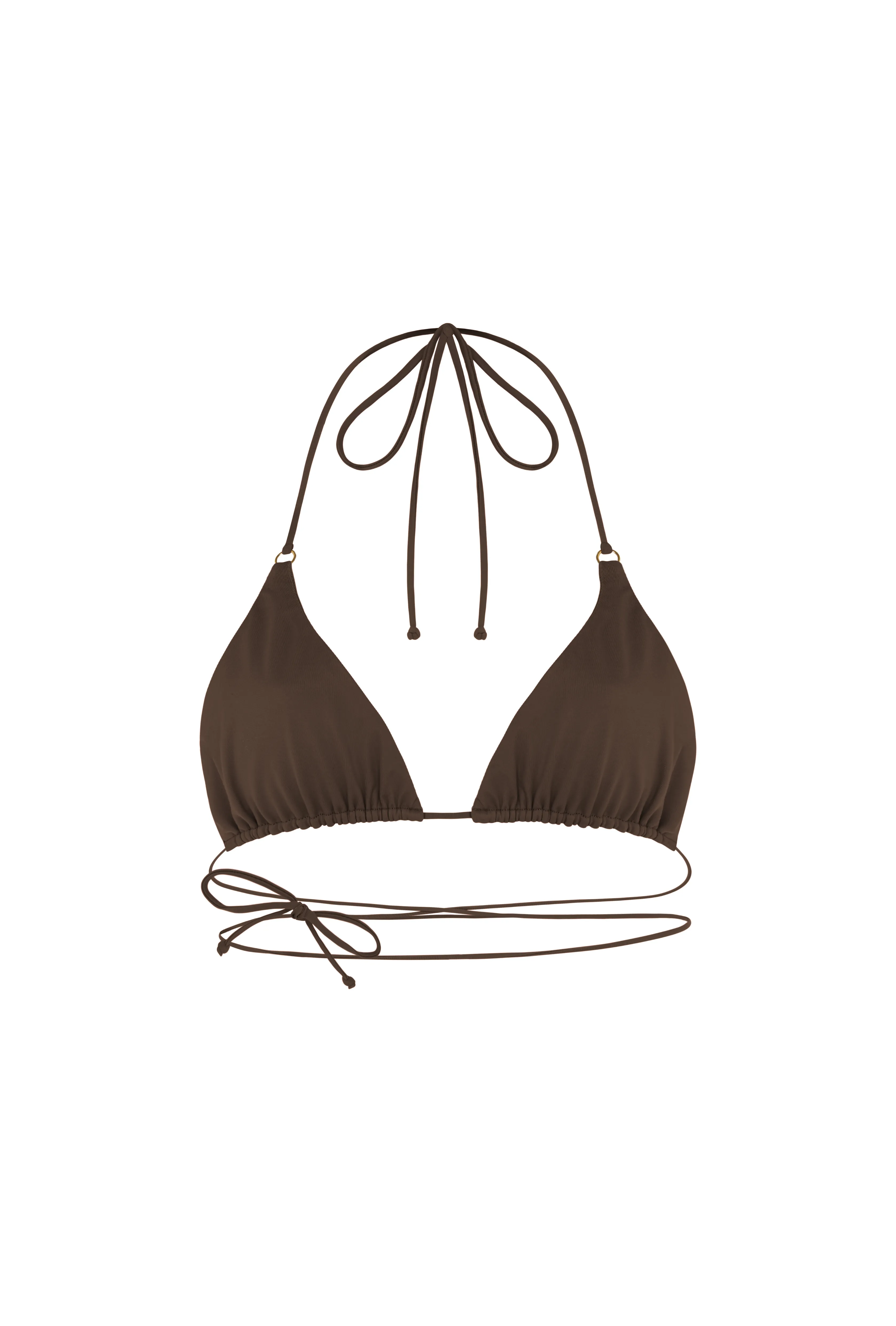 Rio Top - Espresso Zero Rub Seam Construction Beach Holiday