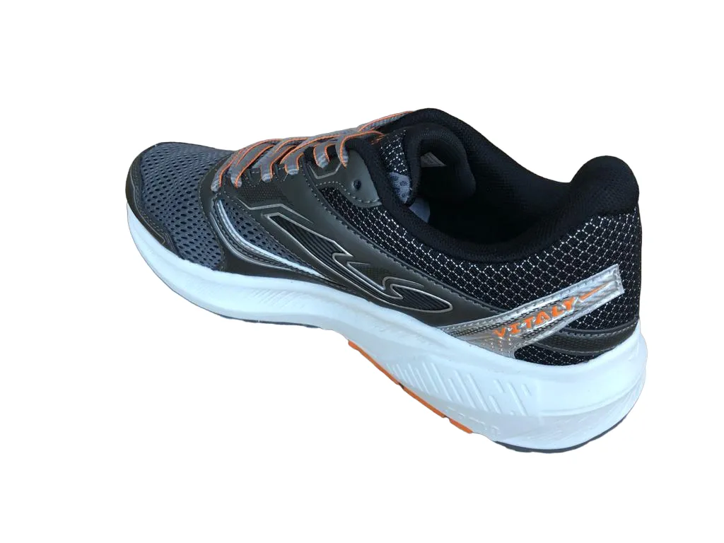 Elegant Finish casual runners Joma scarpa da corsa da uomo Vitaly 2328 grigio nero arancio