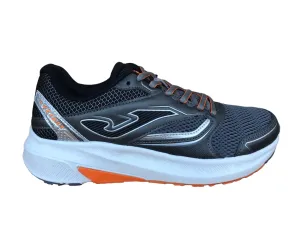 Joma scarpa da corsa da uomo Vitaly 2328 grigio nero arancio Torsional Flexibility System Firm midsole