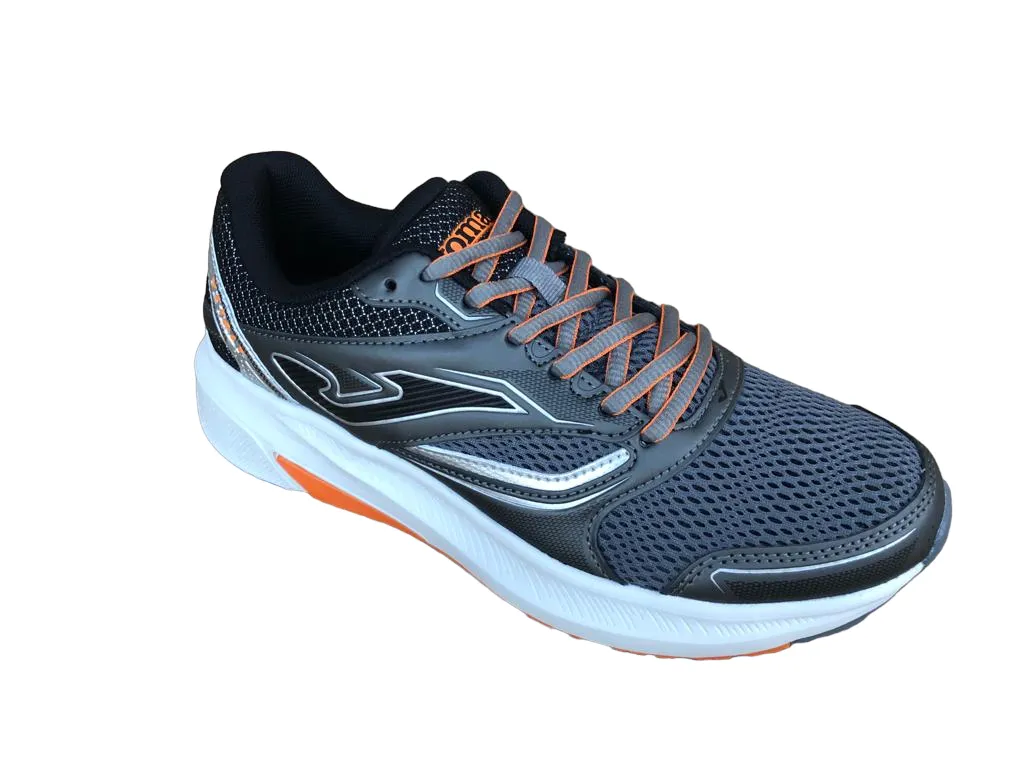 Joma scarpa da corsa da uomo Vitaly 2328 grigio nero arancio speed - optimized shoes Fluid Ride Technology
