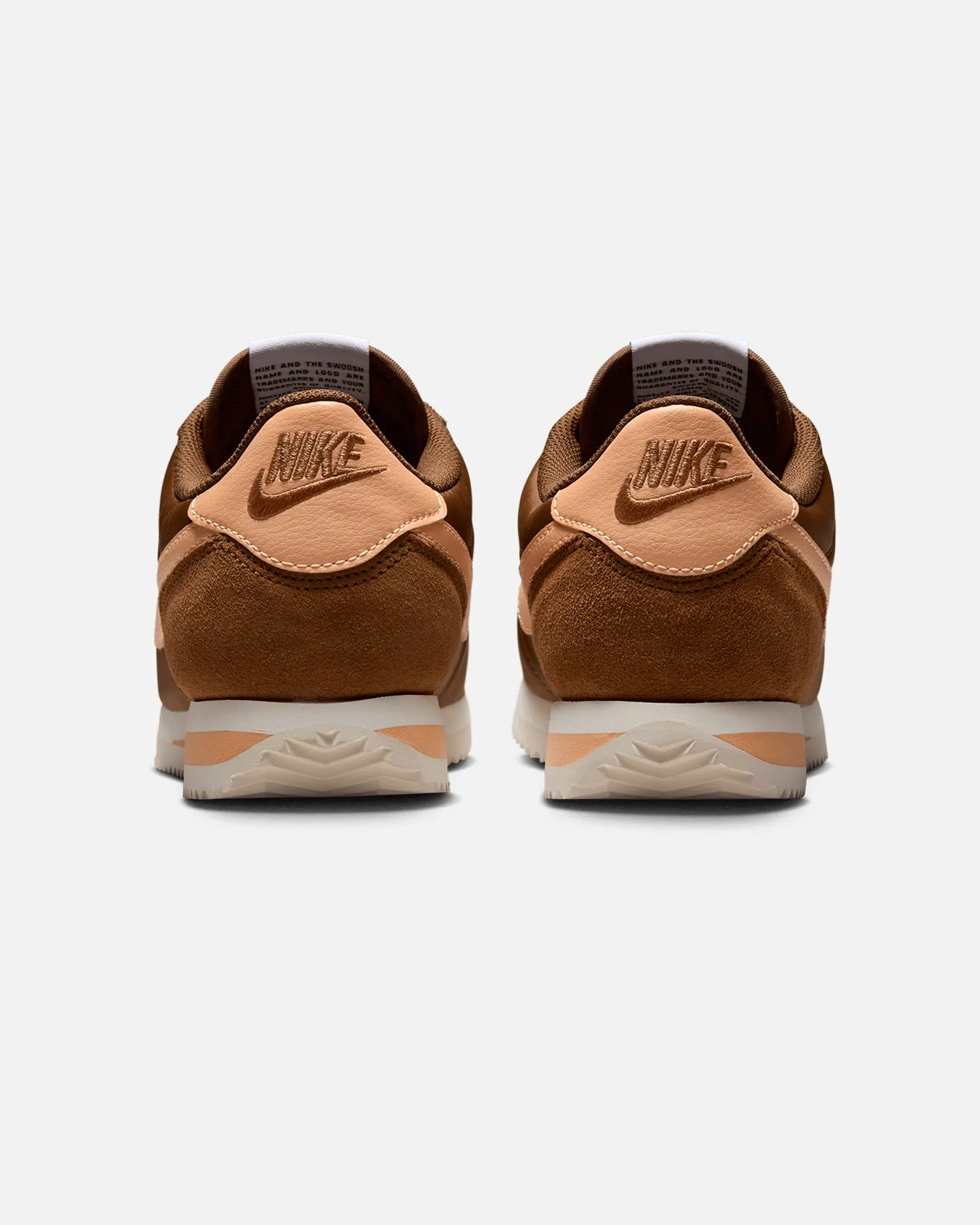 Nike Women's Cortez Textile Lt British Tan Comfort Grip Field Power