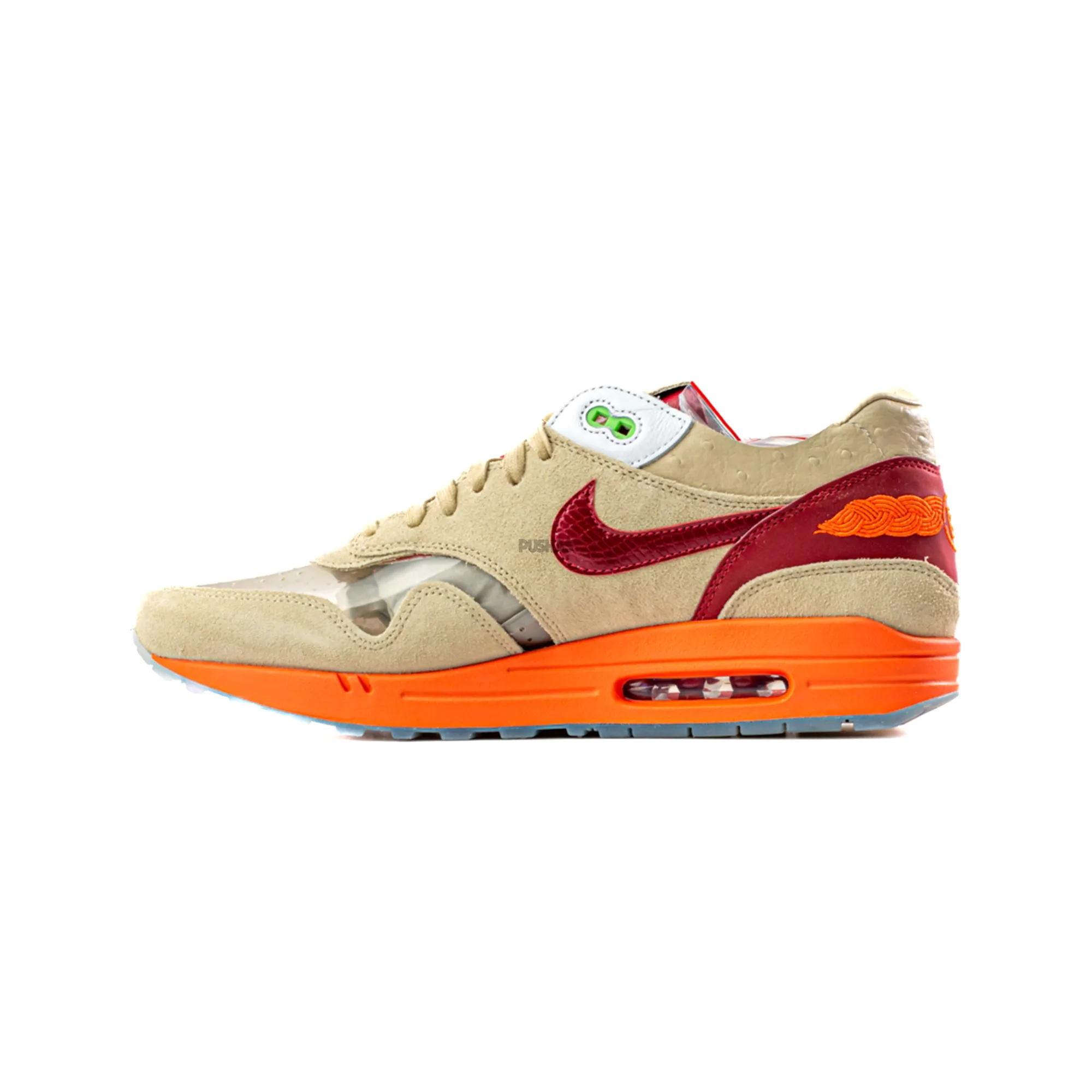 Air Max 1 x Clot 'Kiss of Death' (2021) running shoes for casual female joggers