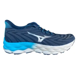 Mizuno scrpa da corsa da uomo Wave Sky 8 J1GC240205 t?? blu-argento Reaction - time - improving rural shoes