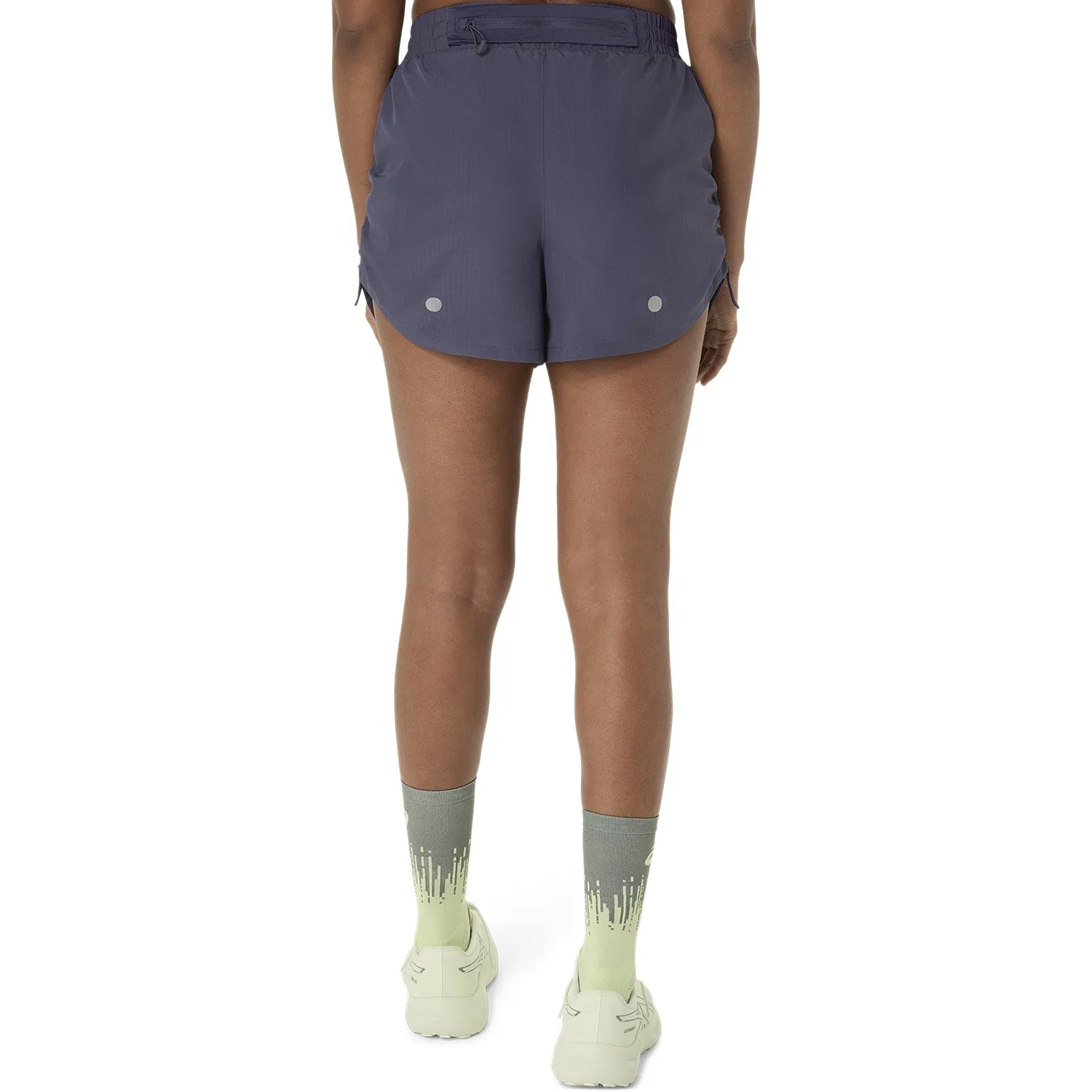 Asics Nagino 4in Run Womens Short Classic Shorts Compression Fit