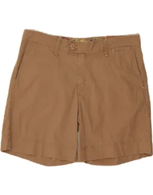 Anti Slip Waist Grip LEVI'S Womens Chino Shorts US 10 Large W34  Brown Cotton