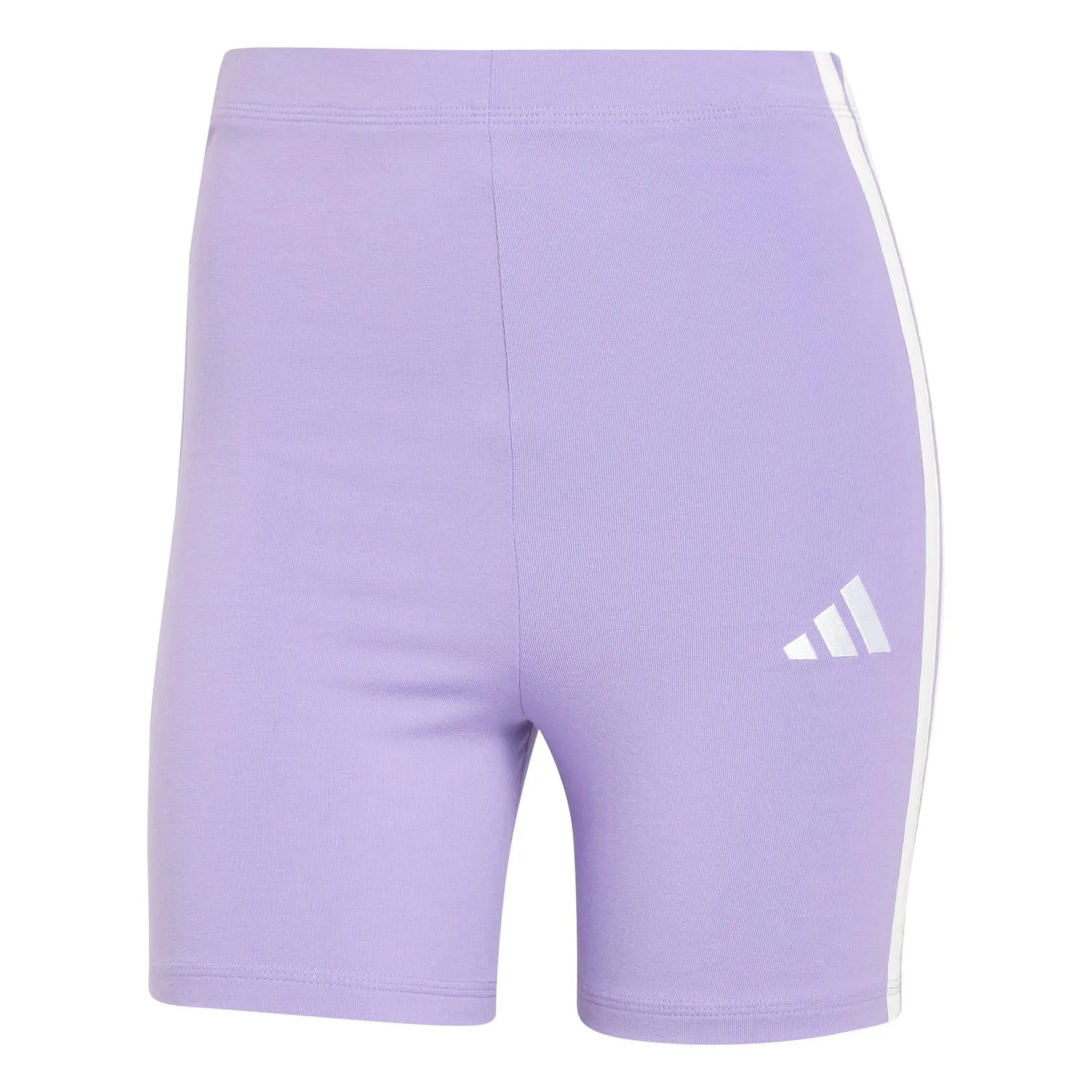 surfing gear Core Flex adidas Essentials 3-Stripes High Waisted Biker Shorts