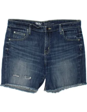 Casual Style Mother's Day gift MOSSIMO Womens Boyfriend Distressed Denim Shorts US 14 Large W32  Blue