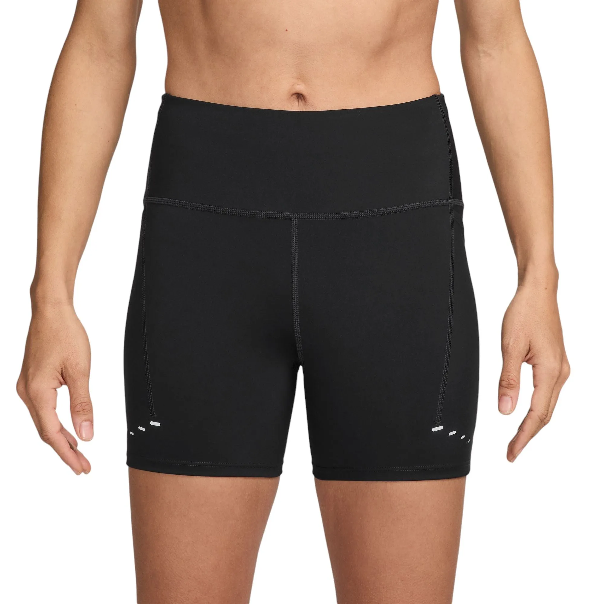kids Nike Swift Womens High-Waisted 4" Tight Running Shorts With Pockets