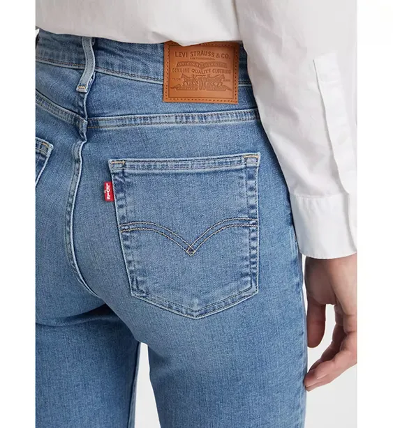 Textured Smart Casual Road Trip Go-To Style Levi's pantalone jeans da donna Bootcut a vita alta 18759-0116 light indigo worn in-blu