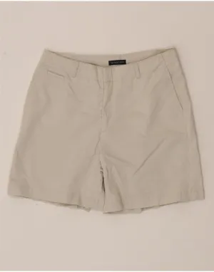 hikers DOCKERS Womens Chino Shorts US 6 Medium W30  Grey Cotton