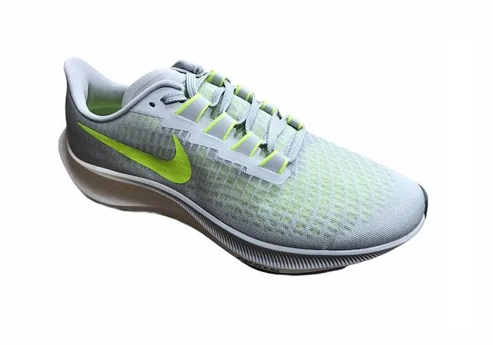 PaddedTongue Nike Air Zoom Pegasus 37 scarpa da corsa BQ9646 003 grey fog-volt smoke grey sail