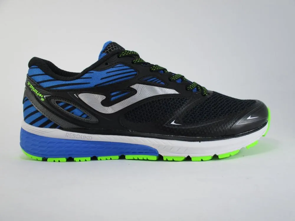 Joma scarpa da corsa da uomo Titanium 901 R.TITAW-901 nero blu ankle - support Shock Dispersing Design
