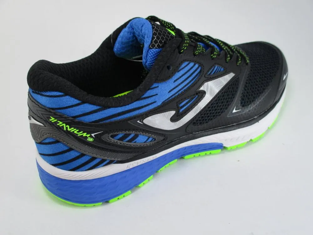 Joma scarpa da corsa da uomo Titanium 901 R.TITAW-901 nero blu morning running shoe moment Neutral Pronation Support