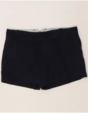 J. CREW Womens Classic Twill Chino Shorts US 6 Medium W32  Navy Blue Classic Fit City Mood