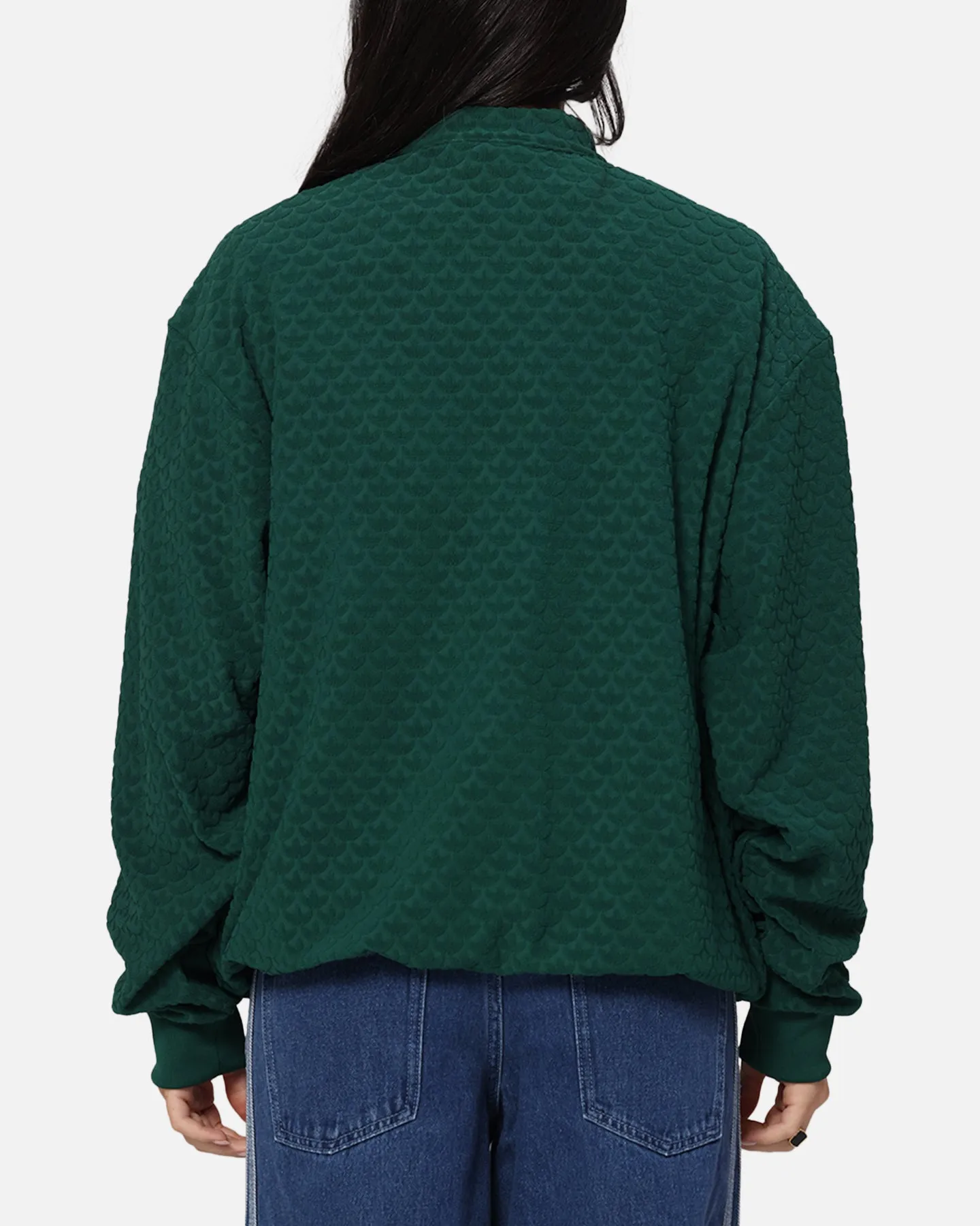 Adidas Monogram Track Top Jacket Green Quick Pack work event