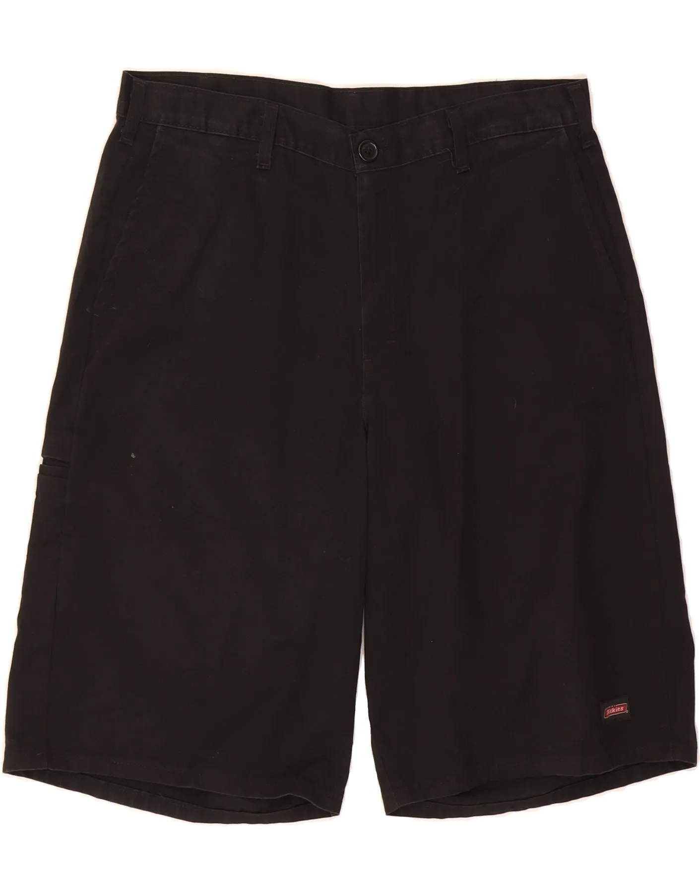 DICKIES Womens Workwear Bermuda Shorts W36 XL  Black Polyester Soft Comfort Everyday Flex Wear