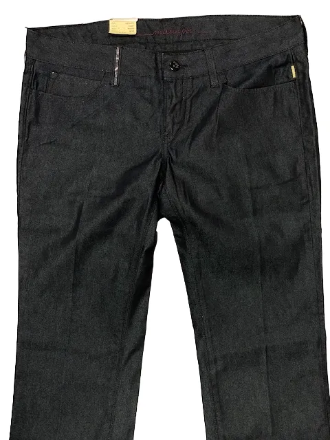 Meltin'Pot jeans da donna Mesh D1037 RW009 BF08 blu Crisp Look Low Impact Processing
