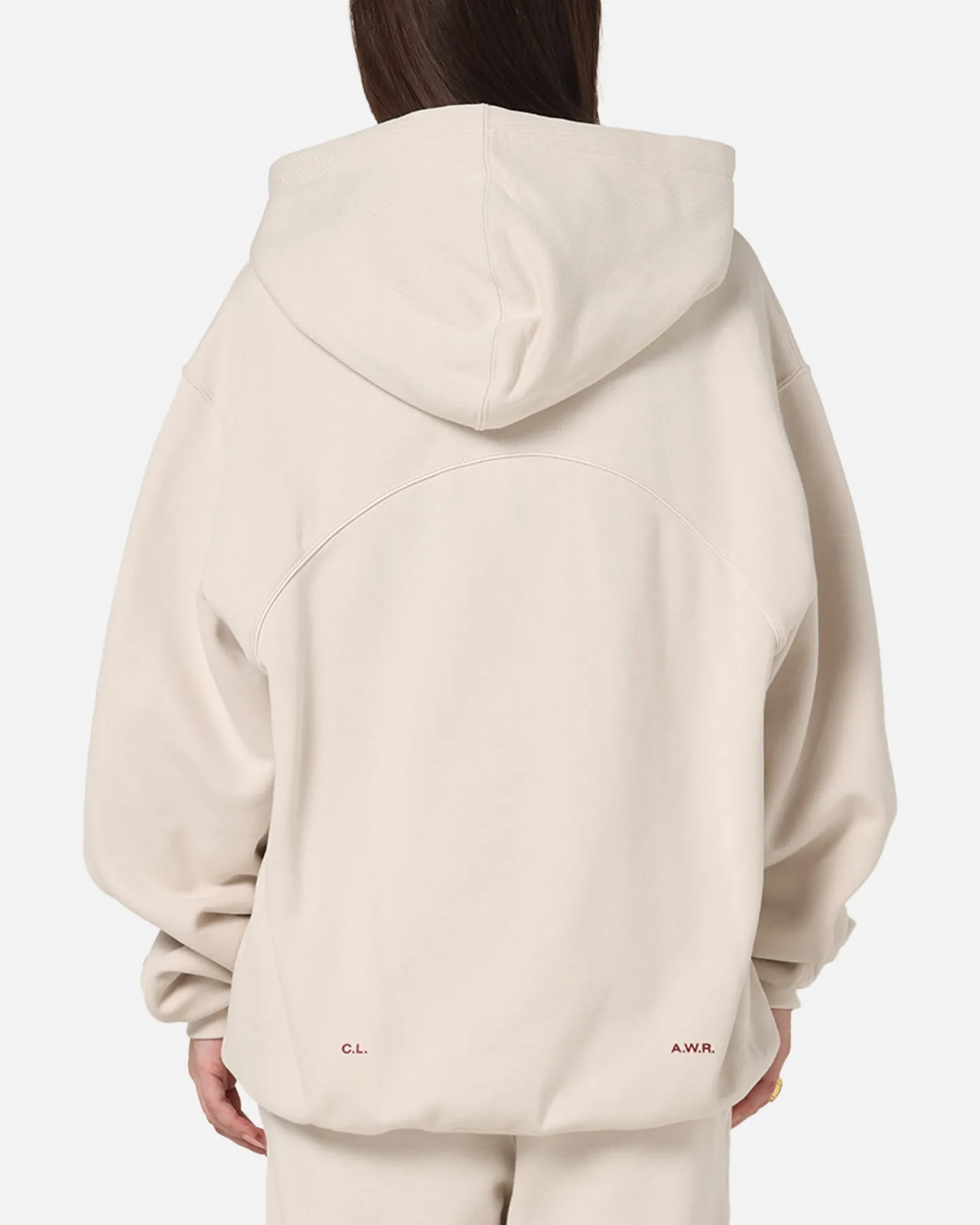 Nike Nocta Fleece Hoodie Lt Orewood Brown informal gathering school setting