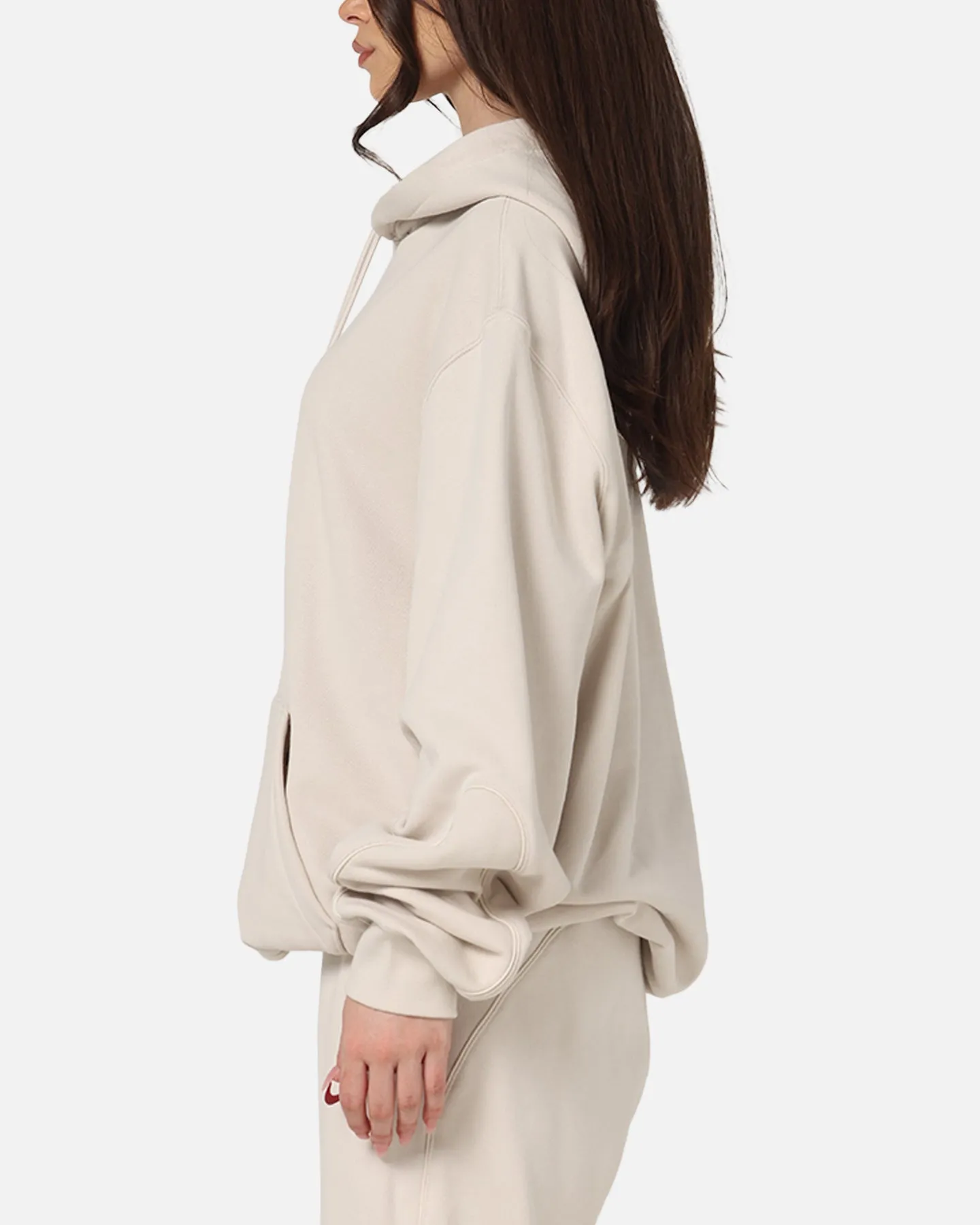 Goat like Coffee Shop Vibes Nike Nocta Fleece Hoodie Lt Orewood Brown