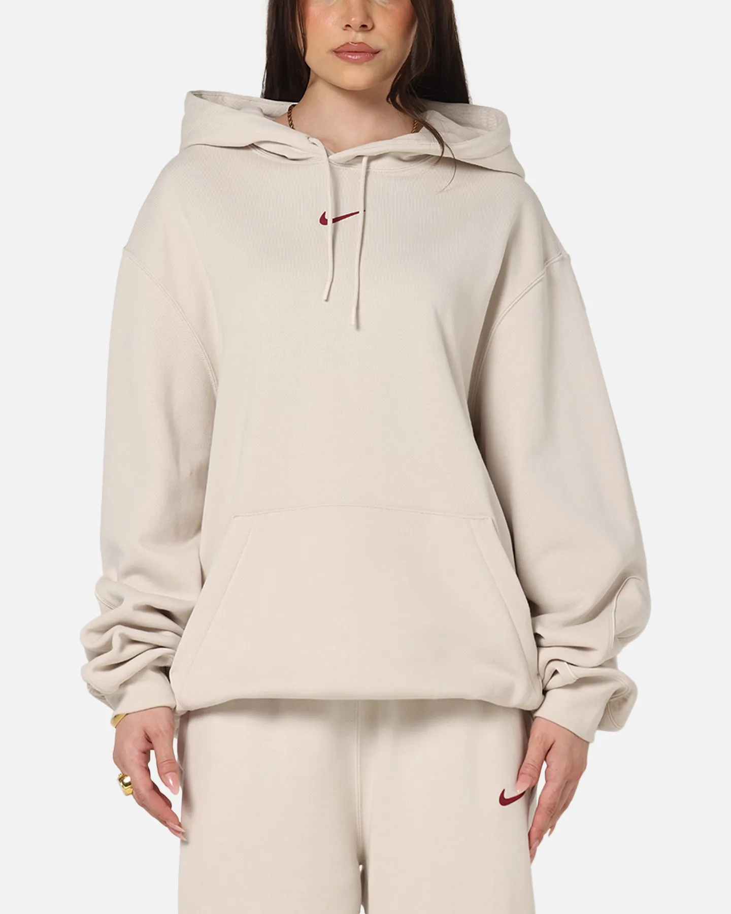 Nike Nocta Fleece Hoodie Lt Orewood Brown Comfortable clothing surfing clothes