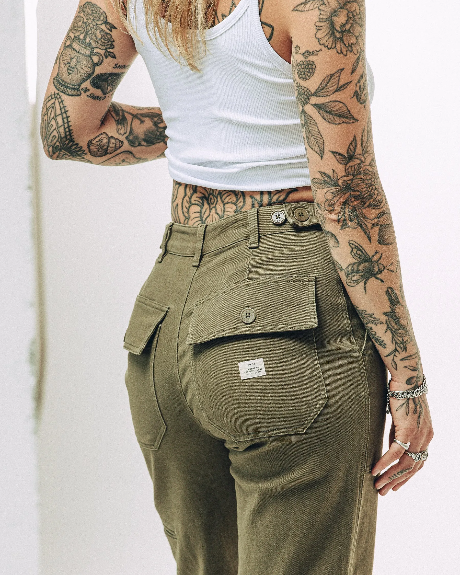 Comfy Essentials Wear Service Fatigue Pants - Olive