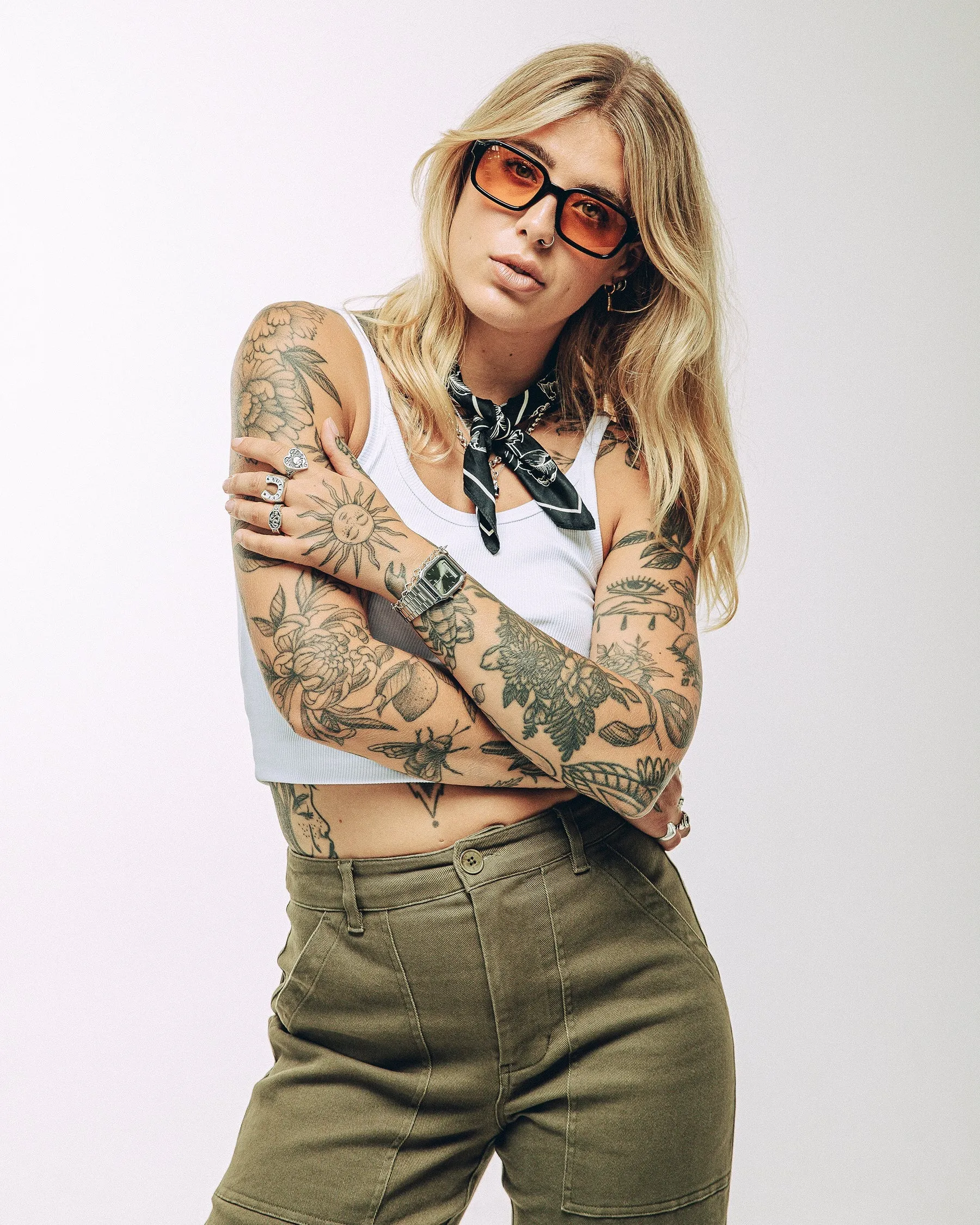 Service Fatigue Pants - Olive Timeless Fit Flexible Activewear