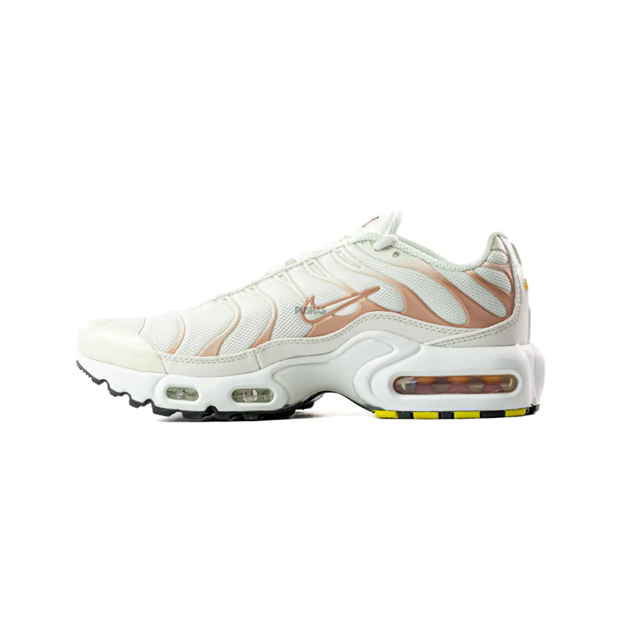 sports shoe accessories Stretchable Tongue Nike Air Max Plus TN 'White Metallic Red Bronze' GS (2021)