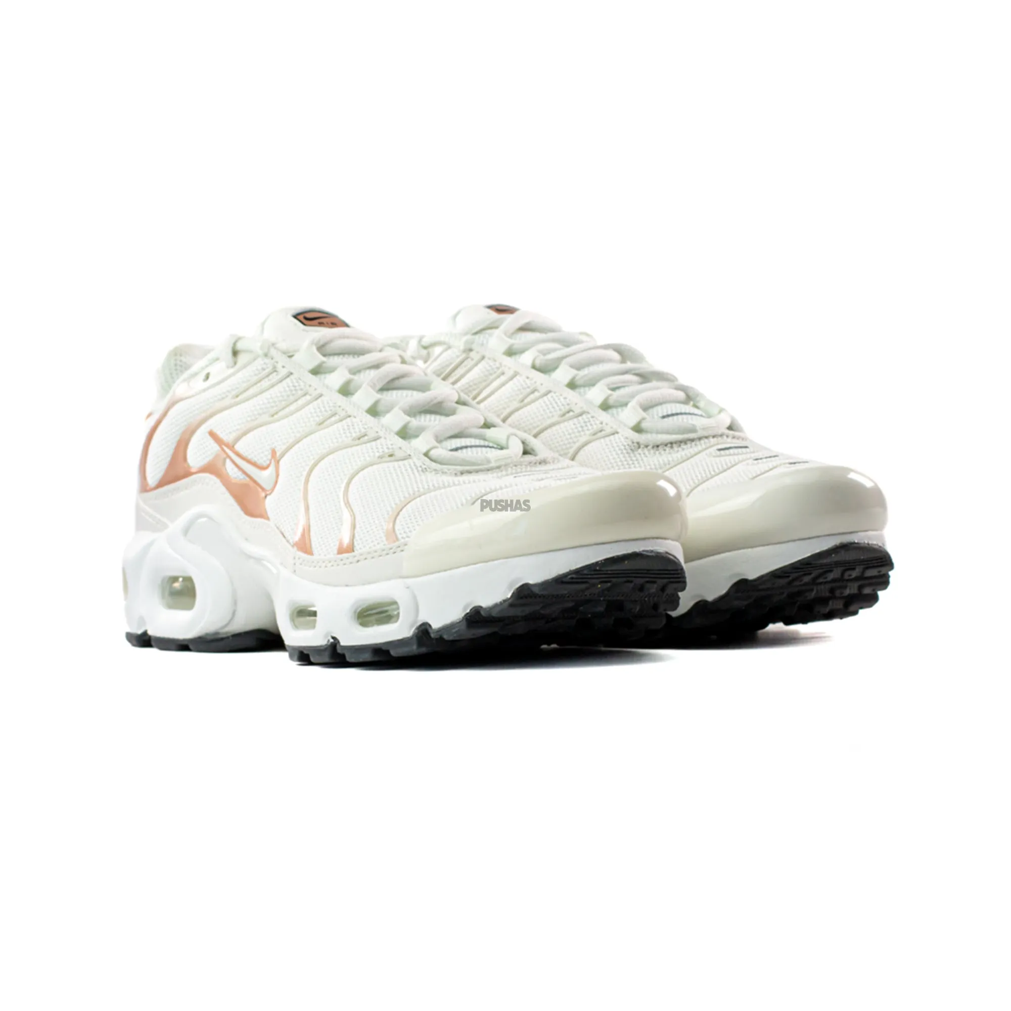 Nike Air Max Plus TN 'White Metallic Red Bronze' GS (2021) Bounce Response Tech