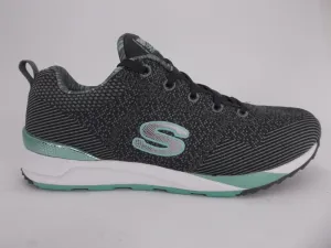 Skechers scarpa walking da donna OG 90 Fast Focus 651 grigio-verde Foam Pod Configuration