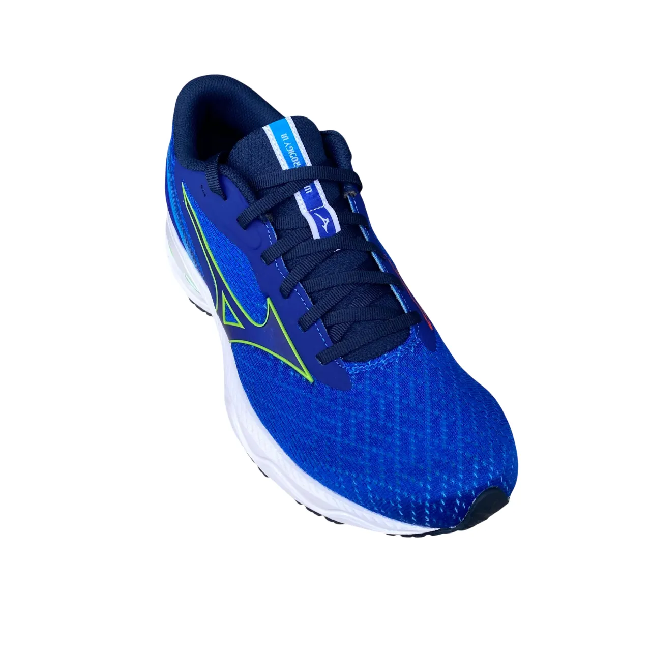 Impact Resistant Heel Mizuno scarpa da corsa da uomo Wave Prodigy 6 J1GC241053 blu-verde